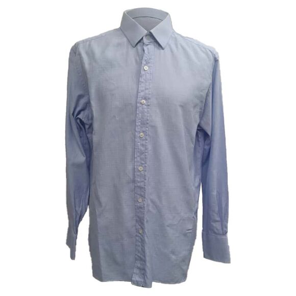 Tom Ford Button Down Shirt in Light Blue Cotton